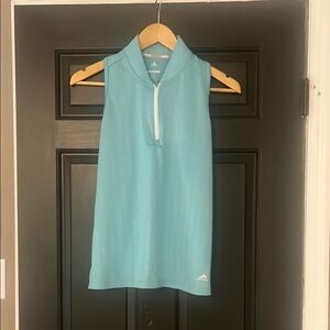 Adidas Light Blue Sleeveless Top